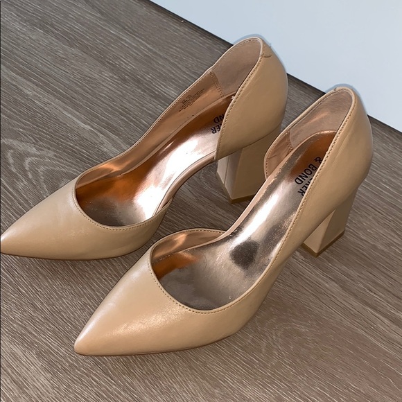 Dsw Nude heels! Worn once! - Picture 1 of 3